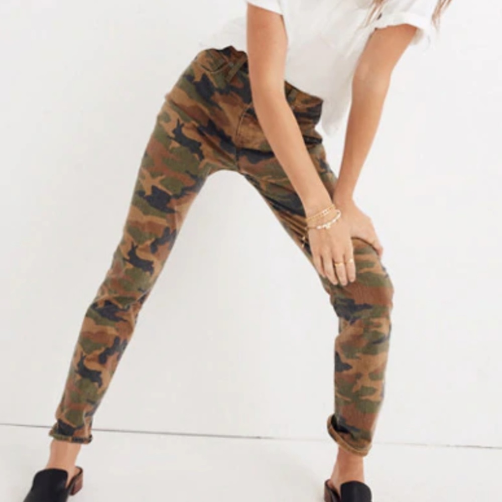 Madewell The High-Rise Slim Boyjean in Cottontail